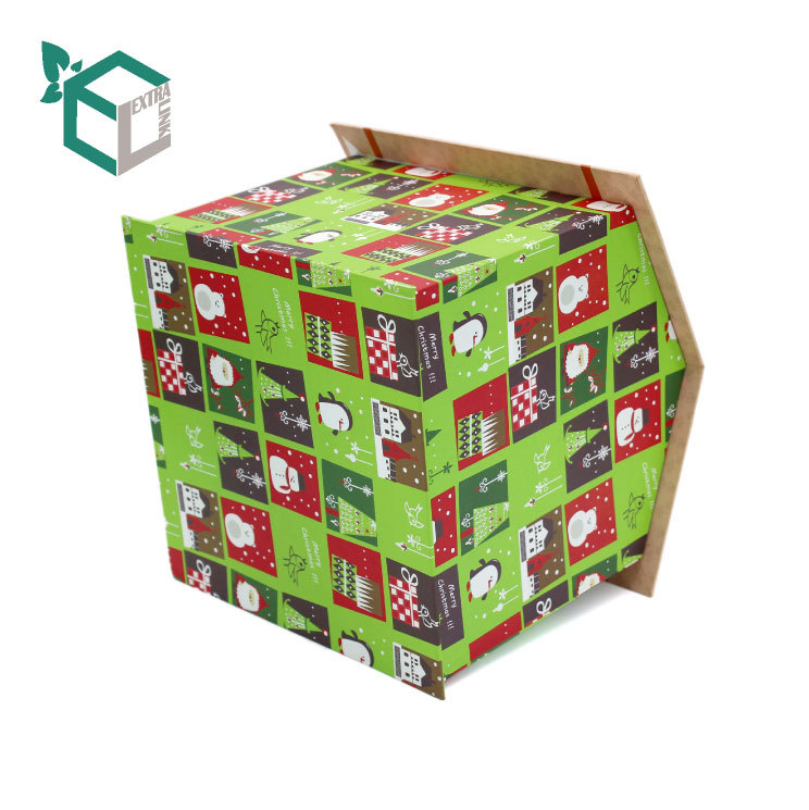 工厂专业定制创意设计小房子形状礼品盒 精致圣诞礼物包装与代理服务